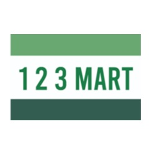 123 mart logo